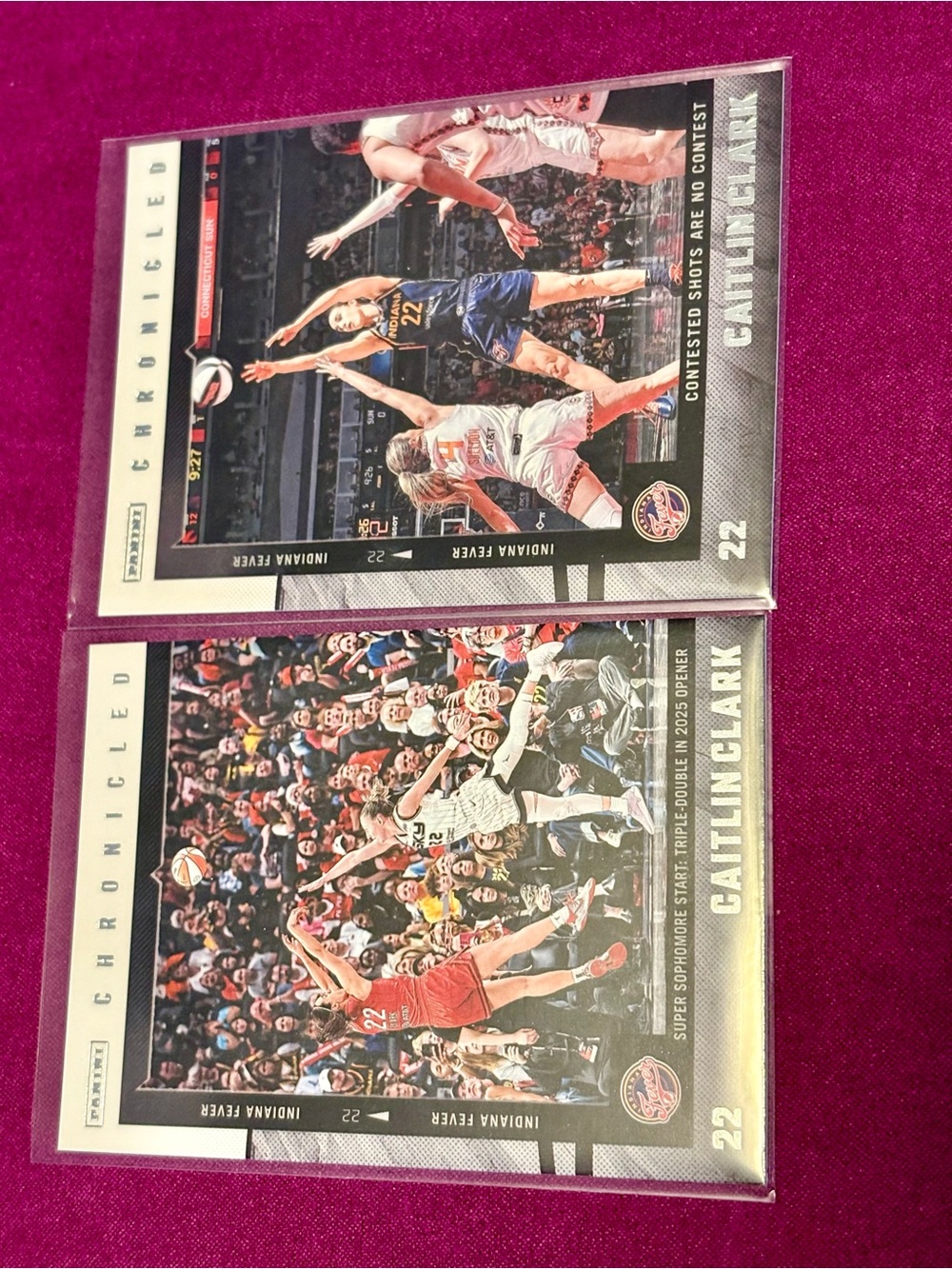 Caitlin Clark Basketball Cards Panini Chronicled